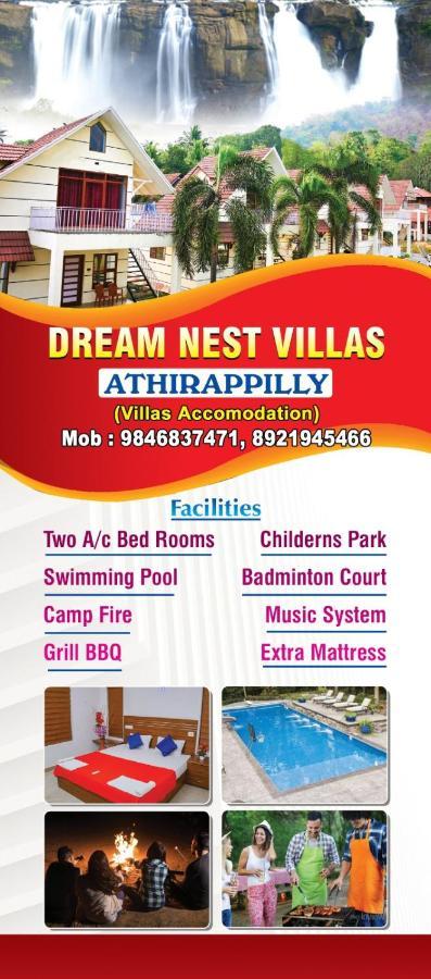 Dream Nest Villas Athirappilly Exterior foto